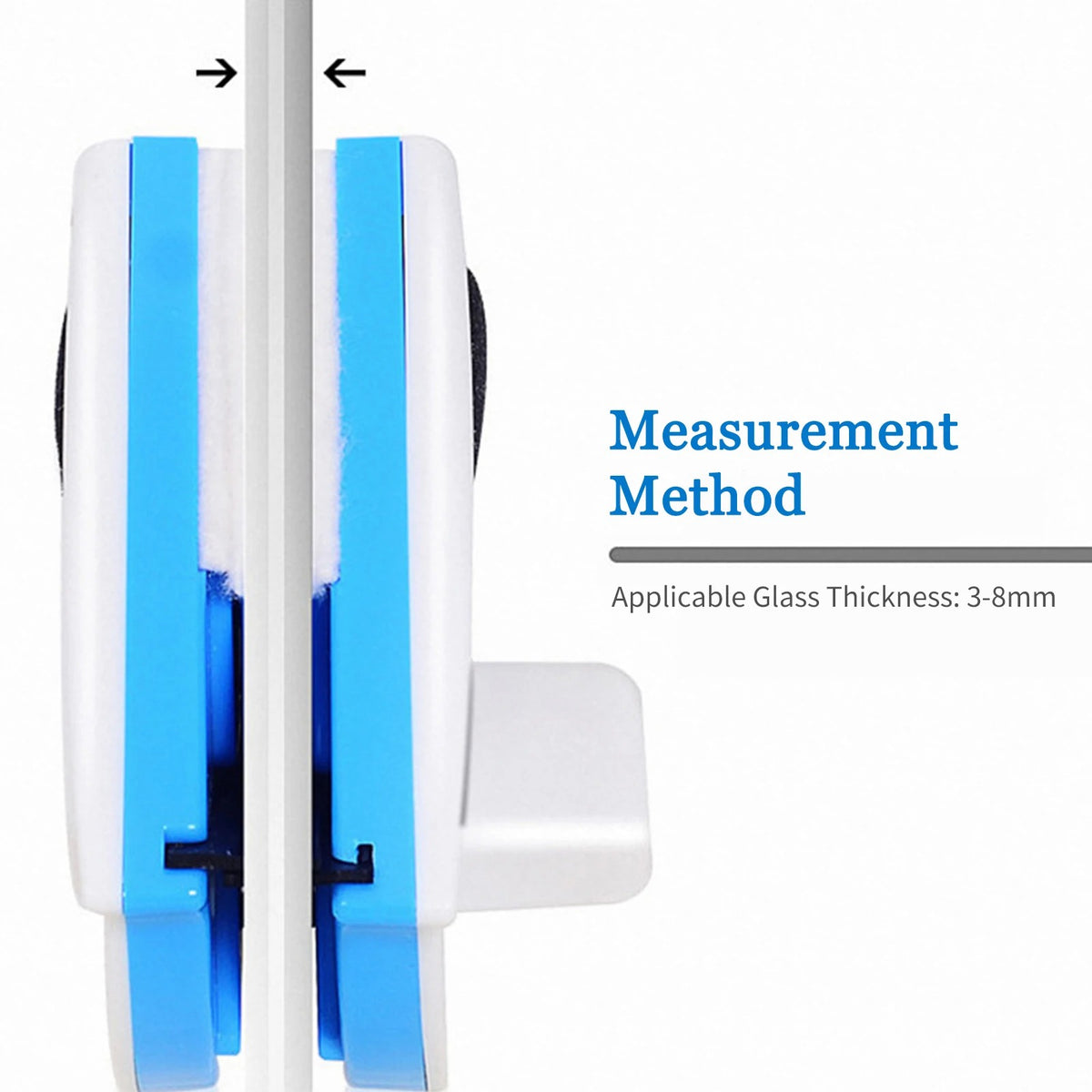 Double-Sided Magnetic Window Cleaner — Clean Both Sides of Glass at Once