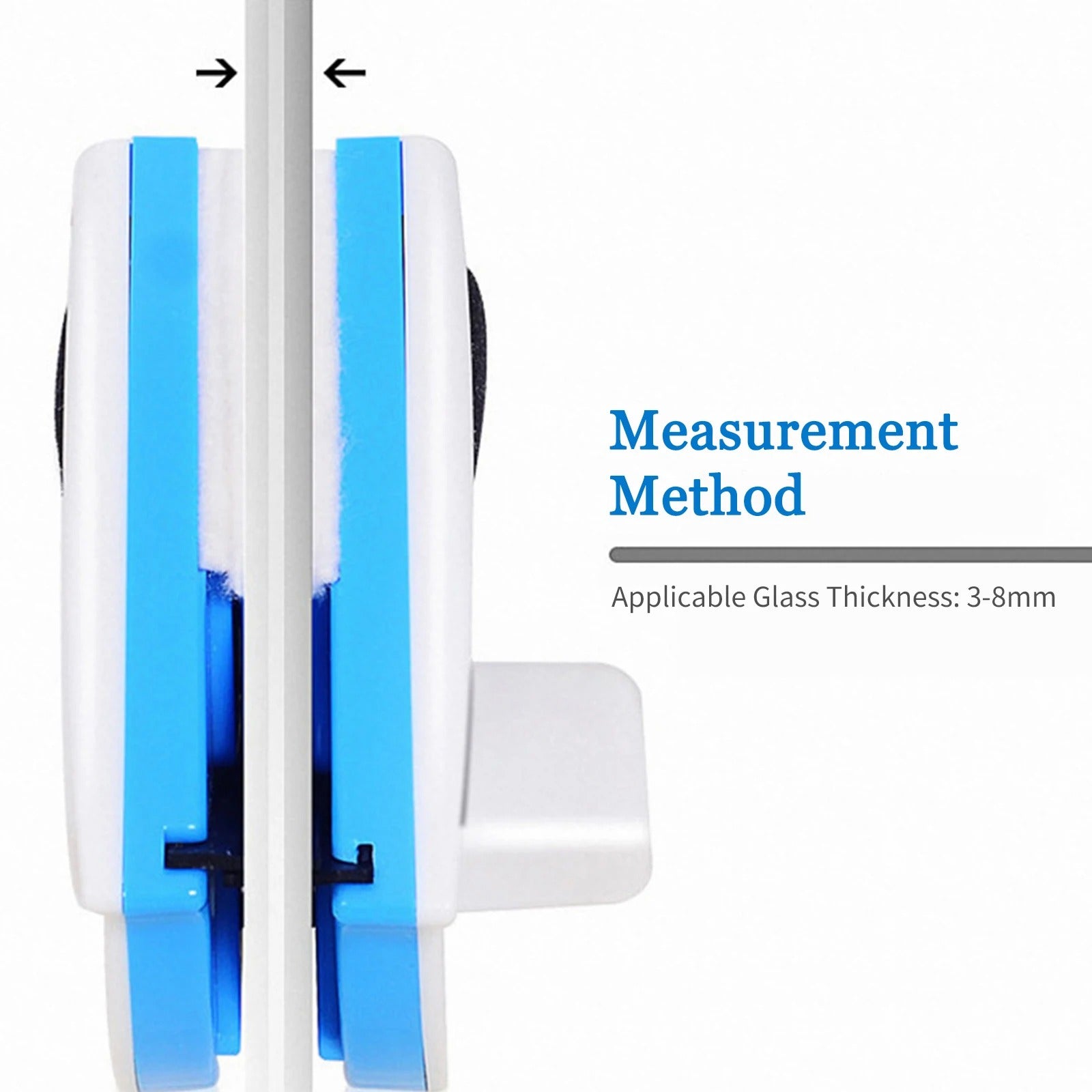 Double-Sided Magnetic Window Cleaner — Clean Both Sides of Glass at Once