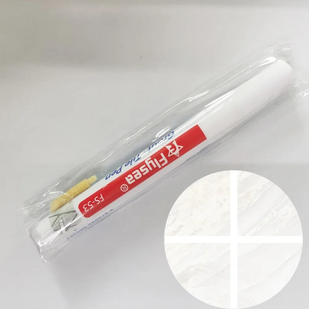 Grout Pen — Restore Dingy Tile Grout to Bright White, No Scrubbing