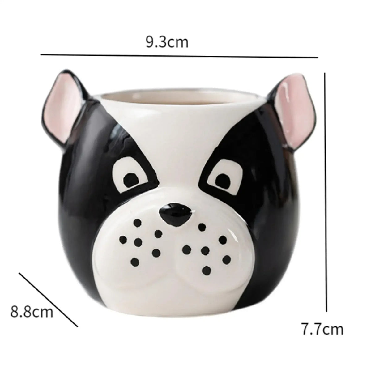 Cute Ceramic Dog Succulent Planter