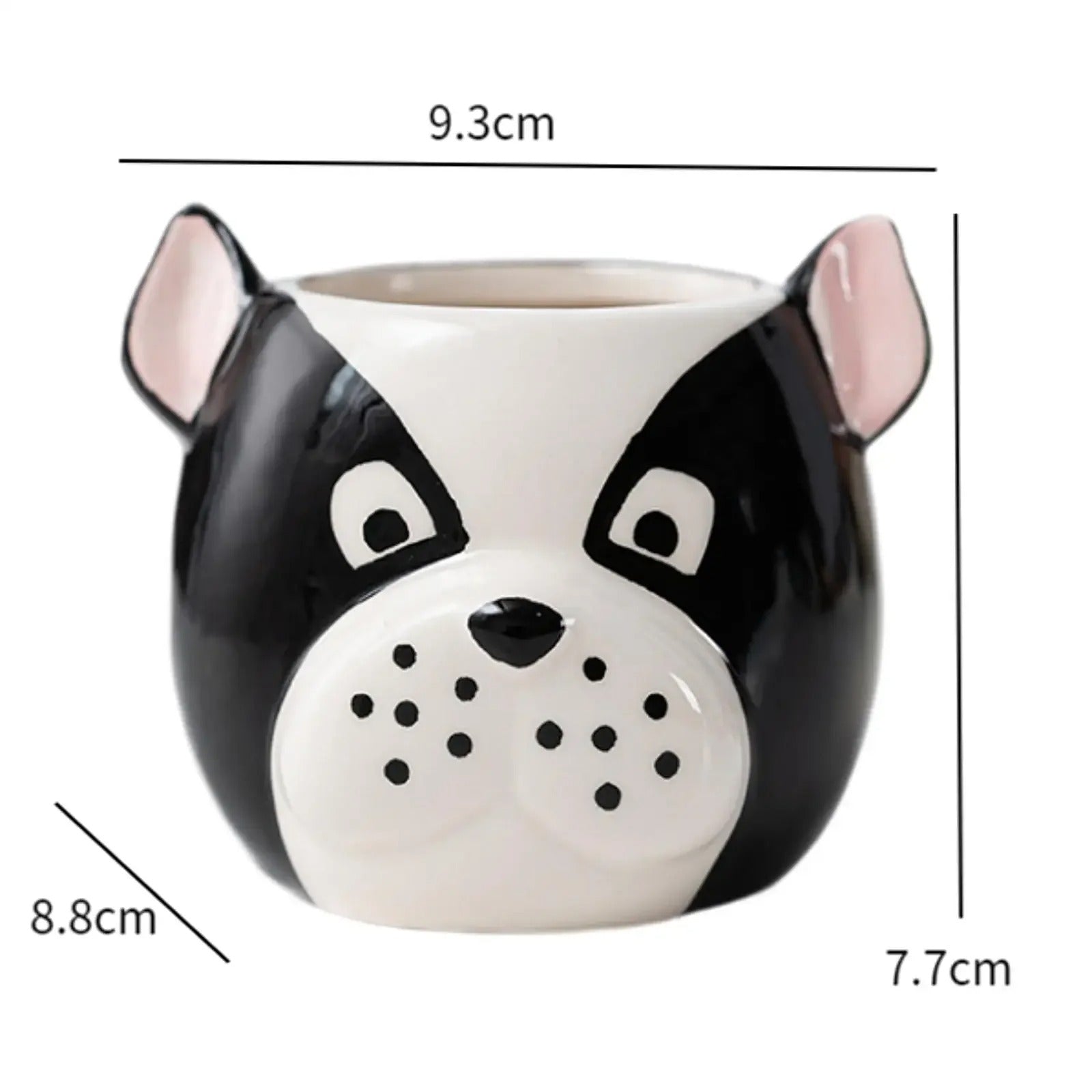 Cute Ceramic Dog Succulent Planter